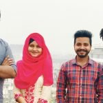 Members of Chattermill at Hubdhaka rooftop