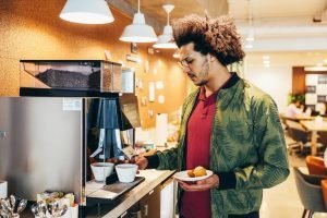 Coffee facilities are easily accessible at Nest